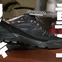 Carhartt WIP x Salomon X-ALP 开箱：硬核工装与户外鞋的混搭