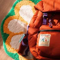 Coachtopia橘紫双肩包实测：高颜值与大容量的平衡