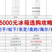 家电推荐 篇零：年货节5000元冰箱选购指南：双系统 + 保鲜制冰，囤货不踩雷