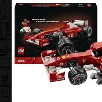 乐高ICONS系列新品法拉利F2004舒马赫套装公布！