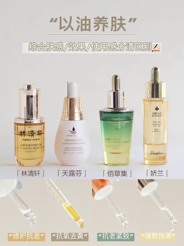 一篇解决不同需求不同年龄以油养肤