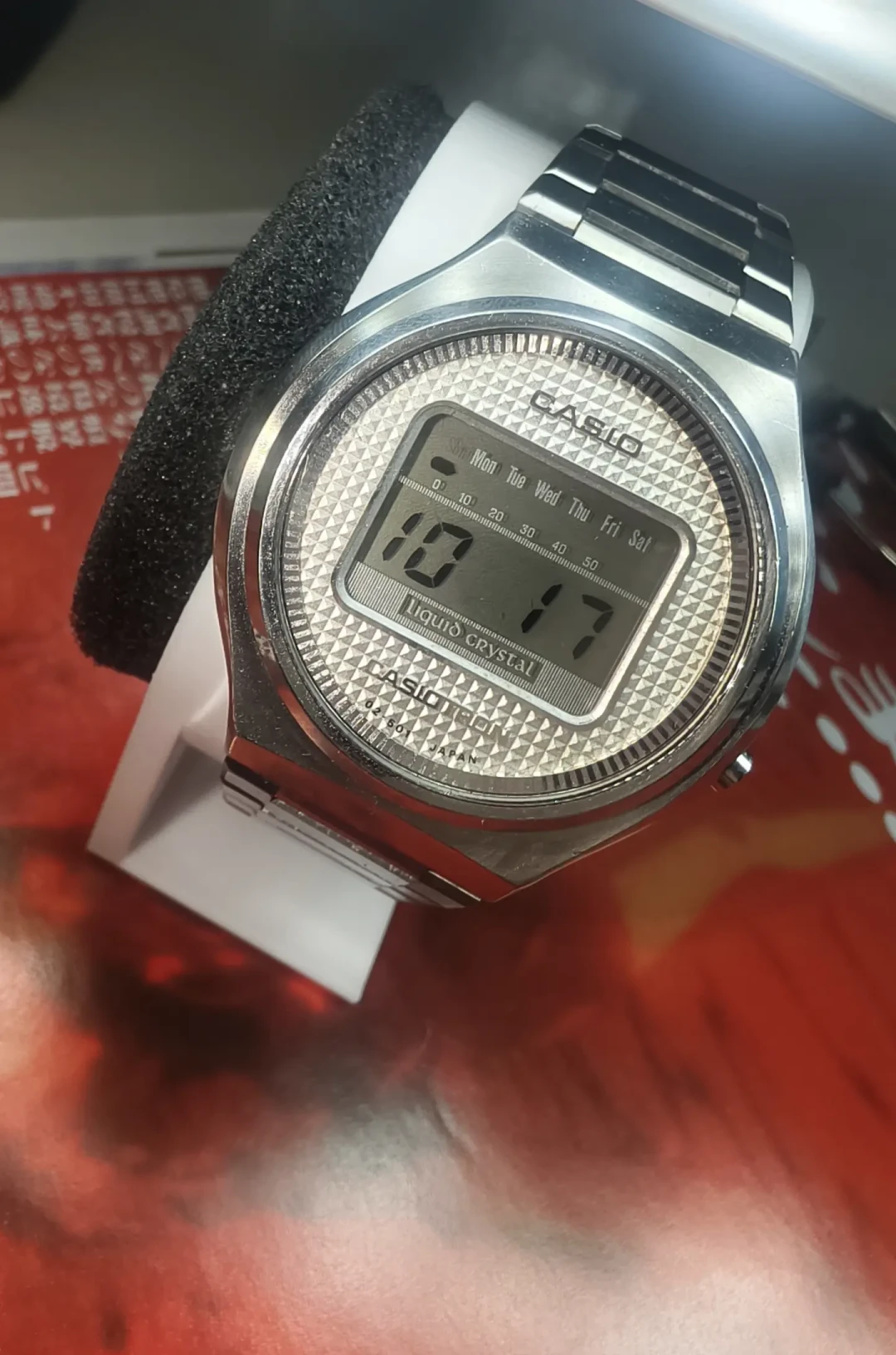 历经50年依旧精准的卡西欧首只电子表
