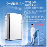 松下家用空气净化器空气消毒机加湿器一体机鼻炎75C2  购买分析