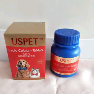 USPET宠物乳钙片，全龄毛孩子的健骨底气