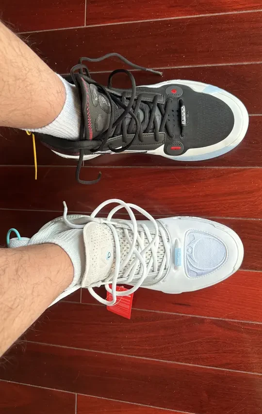 李宁韦德12 & 10 粗浅对比