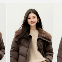 通勤党冬日本命！秋水伊人毛领羽绒服美到犯规✨