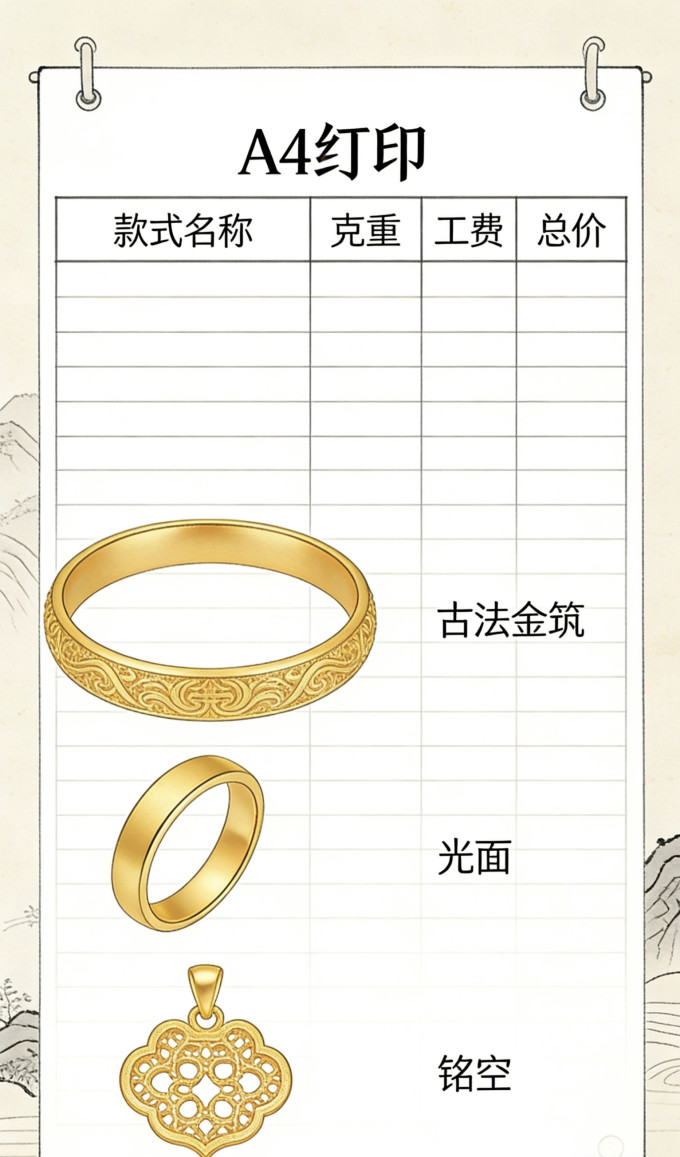 黄金首饰