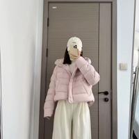 MESUX米岫羽绒服实测｜黑+浅粉双色封神！暖到零下都不慌❄️