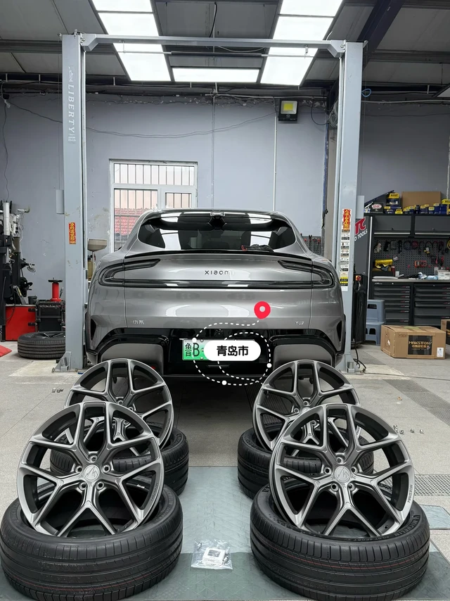 小米 YU7 21寸轮毂升级案例