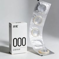 别再踩坑！赤尾000超薄安全套，敏感肌也能放心冲