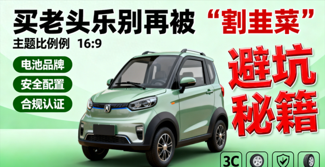 老头乐选购避坑：告别虚标与安全隐患