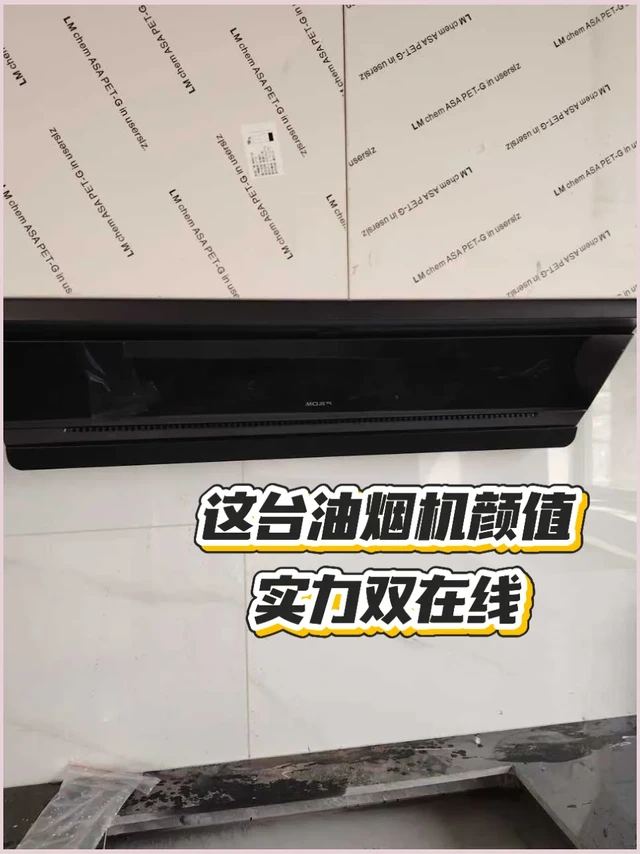 这台油烟机颜值 + 实力双在线