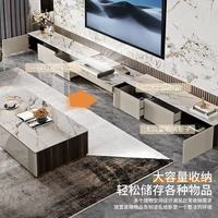 激光投影专用岩板电视柜组合，颜值实用双在线
