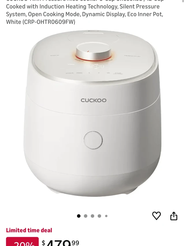 福库cuckoo的新款电饭锅推荐么？