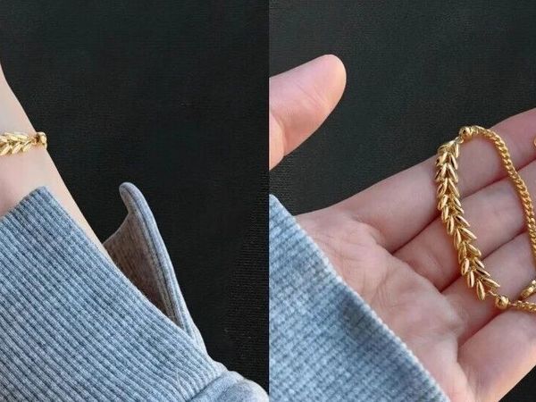 麦穗黄金手链火出圈 日常穿搭的高级感就是它
