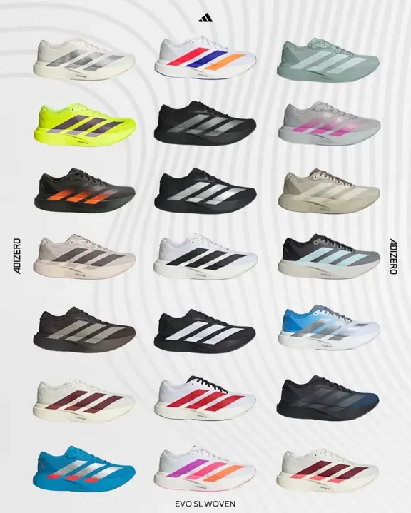 EVO SL Woven配色大全｜Adizero EVO SL