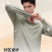 🔥秋冬打底衫封神！这件拇指白小T加绒款我能穿到天暖！