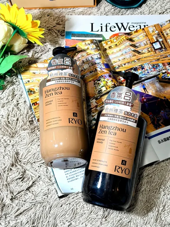 72小时留香禅茶洗发水✅蓬松盈韧发质秘籍