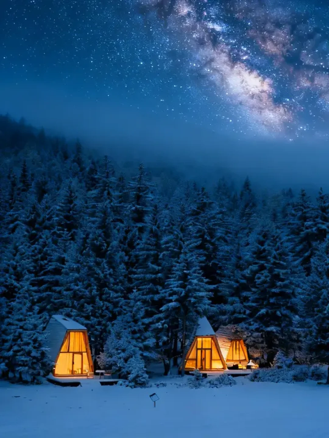 住进雪山,在3200米树屋看日照金山