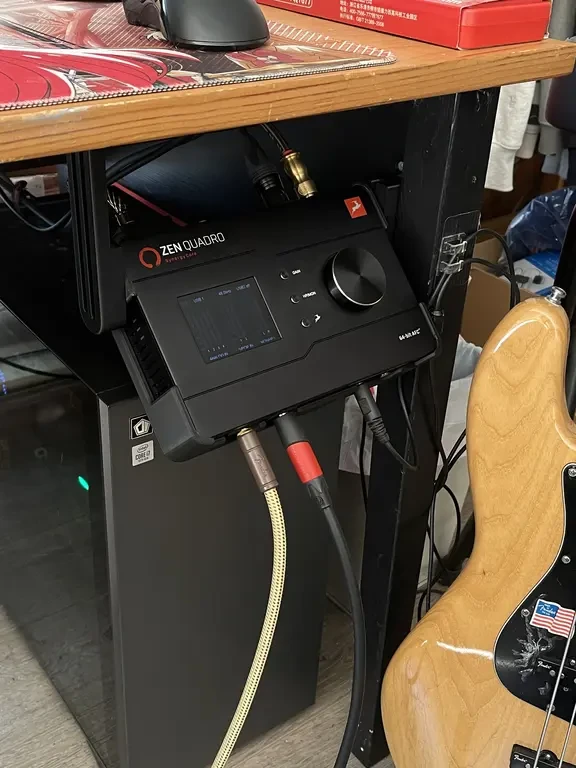 自己搓了个声卡支架