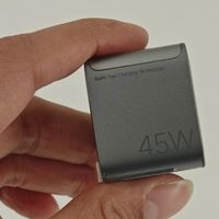 满功率持续输出,苹果安卓全兼容。米物小魔方45W氮化镓充电器评测