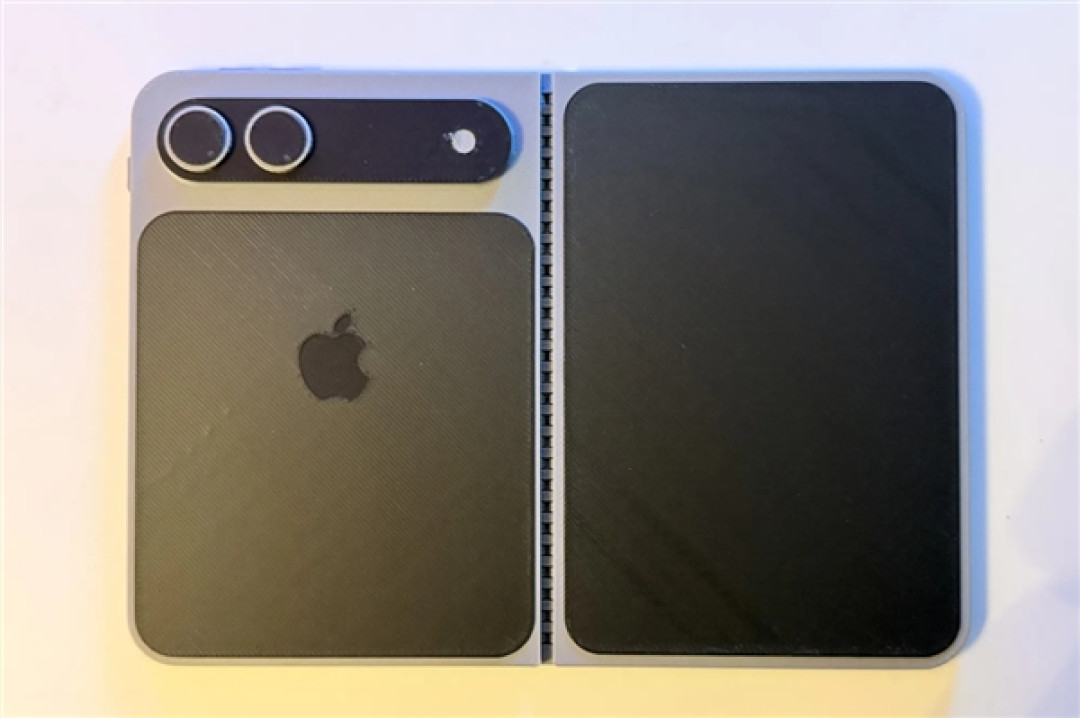 首款真全面屏iPhone！苹果折叠屏iPhone Fold渲染图出炉