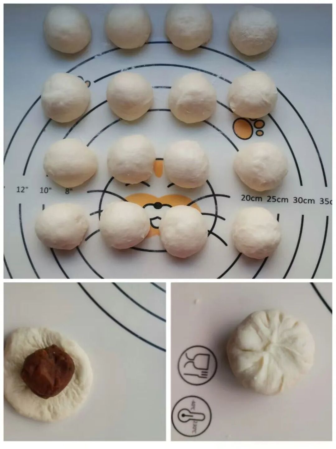 自制豆沙糖纳豆面包,绵密香甜口感丰富