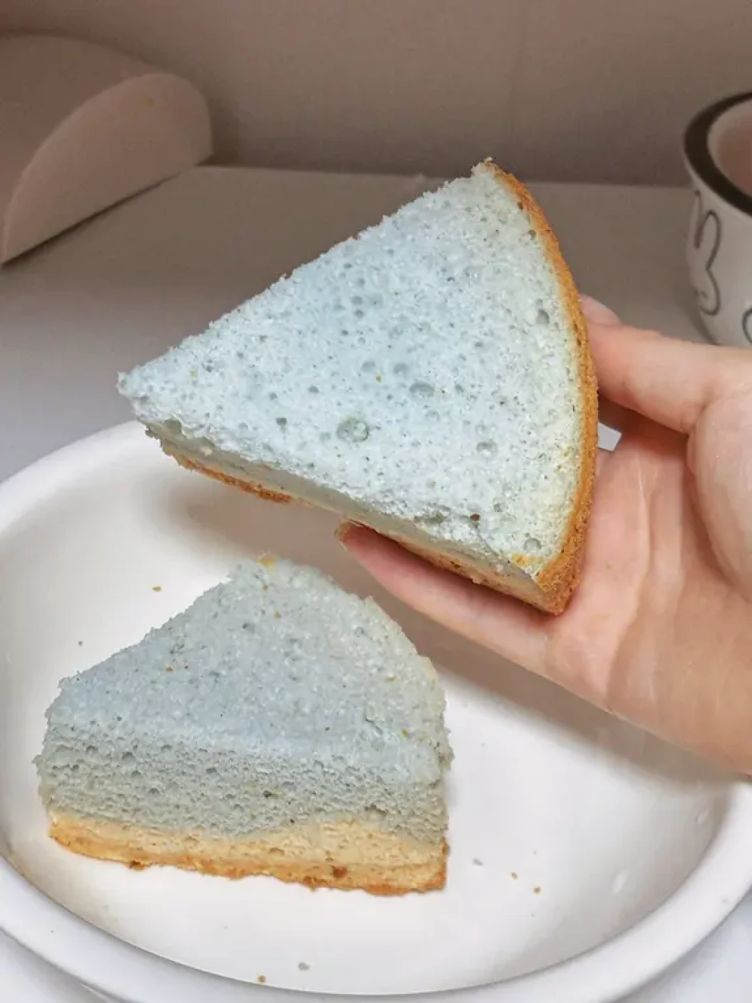 低卡甜品天花板:椰香蛋白三角