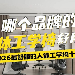 哪个品牌人体工学电脑椅好用？盘点2026最舒服人体工学椅十大品牌