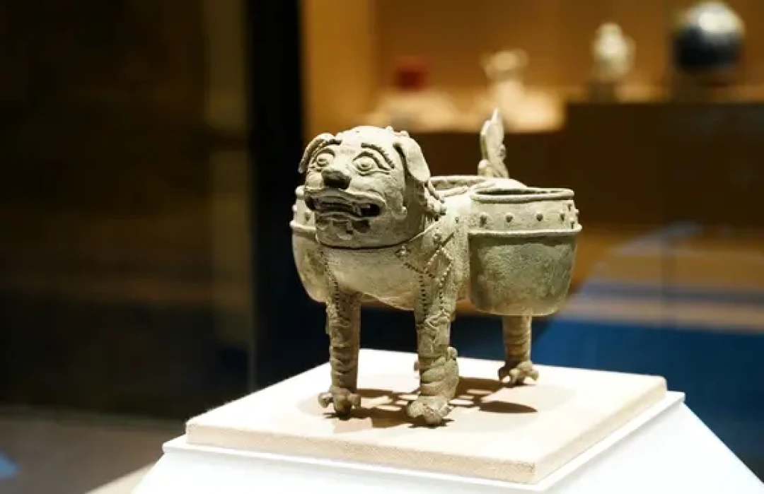 明代麒麟温酒器:古人的暖酒智慧
