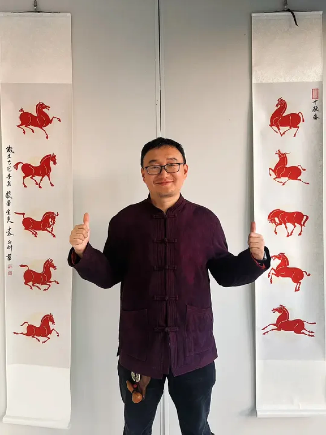 《十骏图》：剪纸艺术如何再现汉代雄风