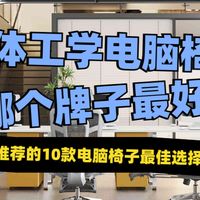 人体工学电脑椅哪个牌子最好？2026推荐的10款电脑椅子最佳选择！