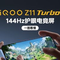 iQOO Z11 Turbo电竞屏参数曝光：4320Hz调光+3200Hz触控