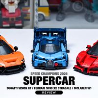 乐高超跑怎么选？三款新年新车横评