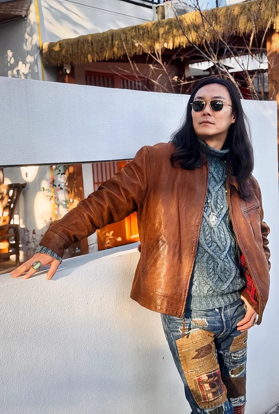 报童皮衣穿搭｜当拉夫劳伦遇上RRL