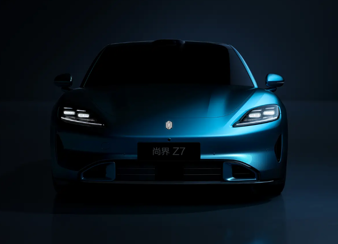 尚界Z7预告图发布:百万性能外观与华为智驾
