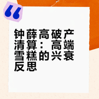 钟薛高破产清算：高端雪糕的兴衰反思