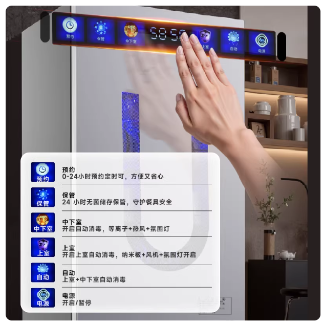 ✨别墅厨房封神好物！这台消毒碗柜承包全家+宴请健康安全感