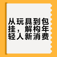 从玩具到包挂，解构年轻人新消费