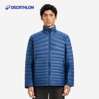 迪卡侬Trek100连帽排骨羽绒服评测