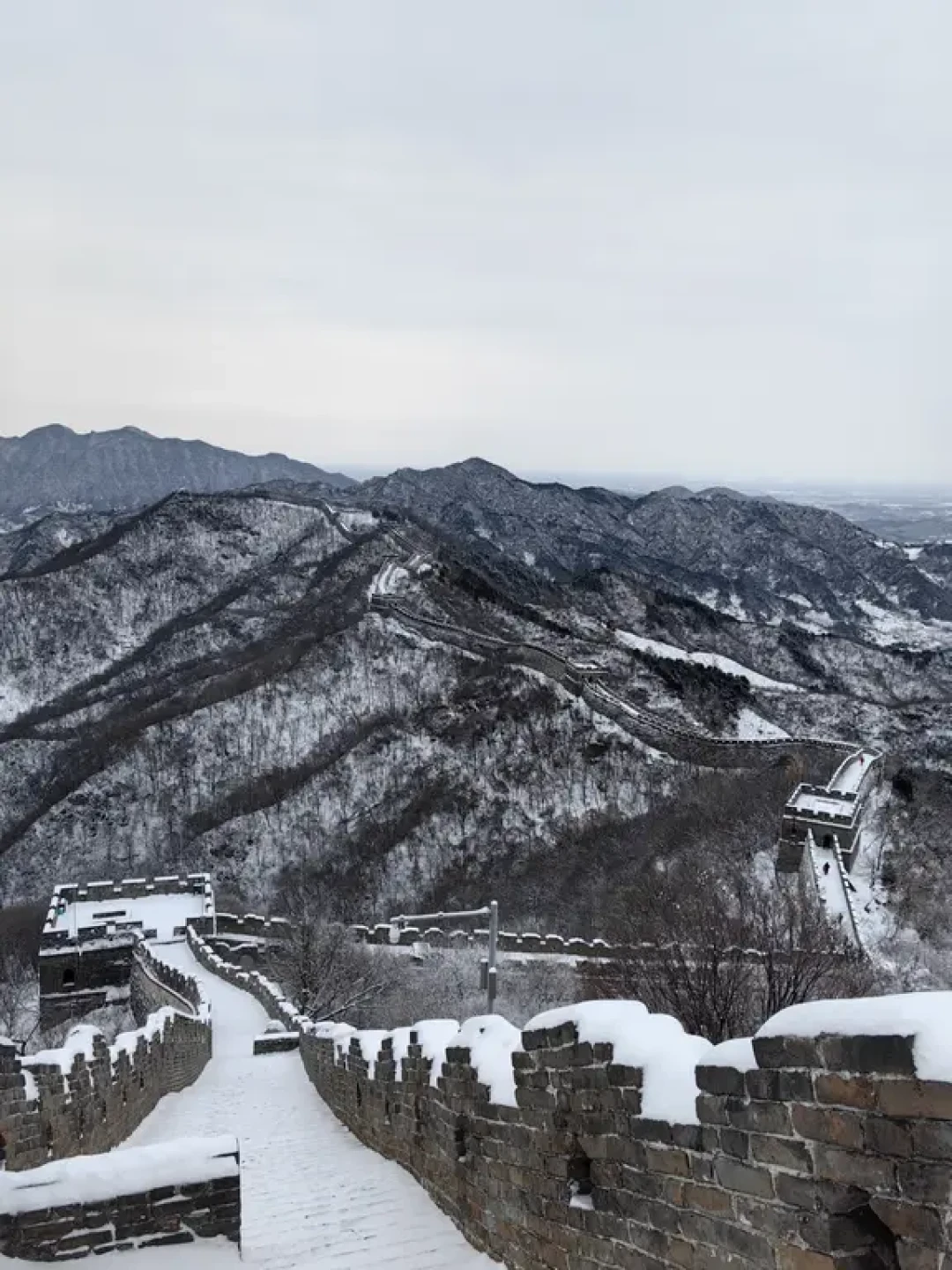 雪落慕田峪长城全攻略
