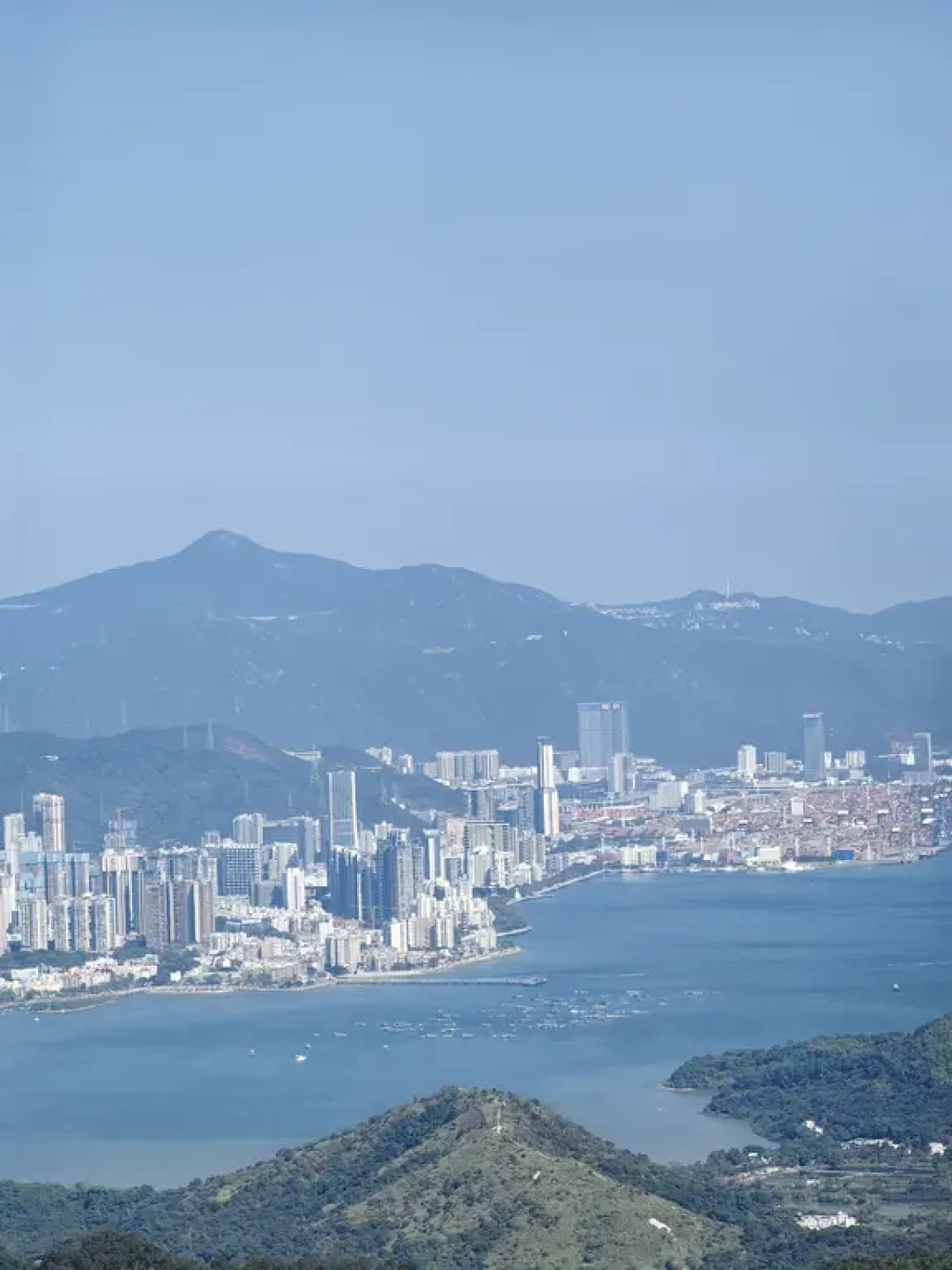 香港八仙岭徒步:一场山海日落与月升的邂逅