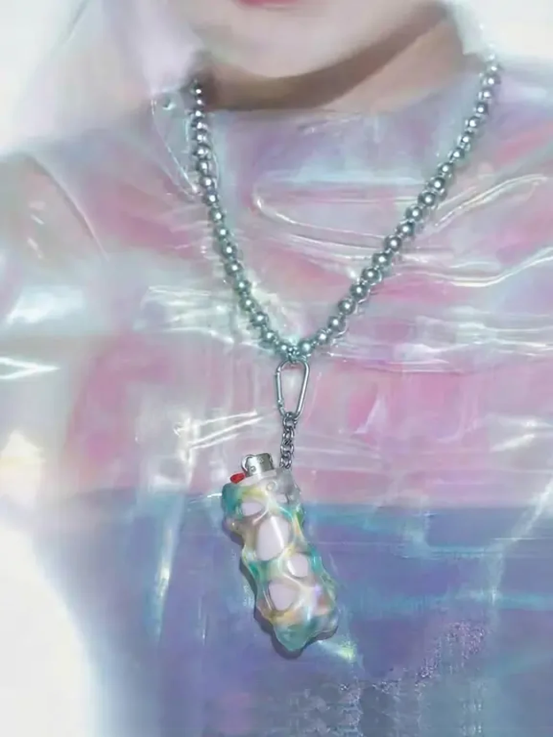 赛博水母打火机壳:3D打印新玩法