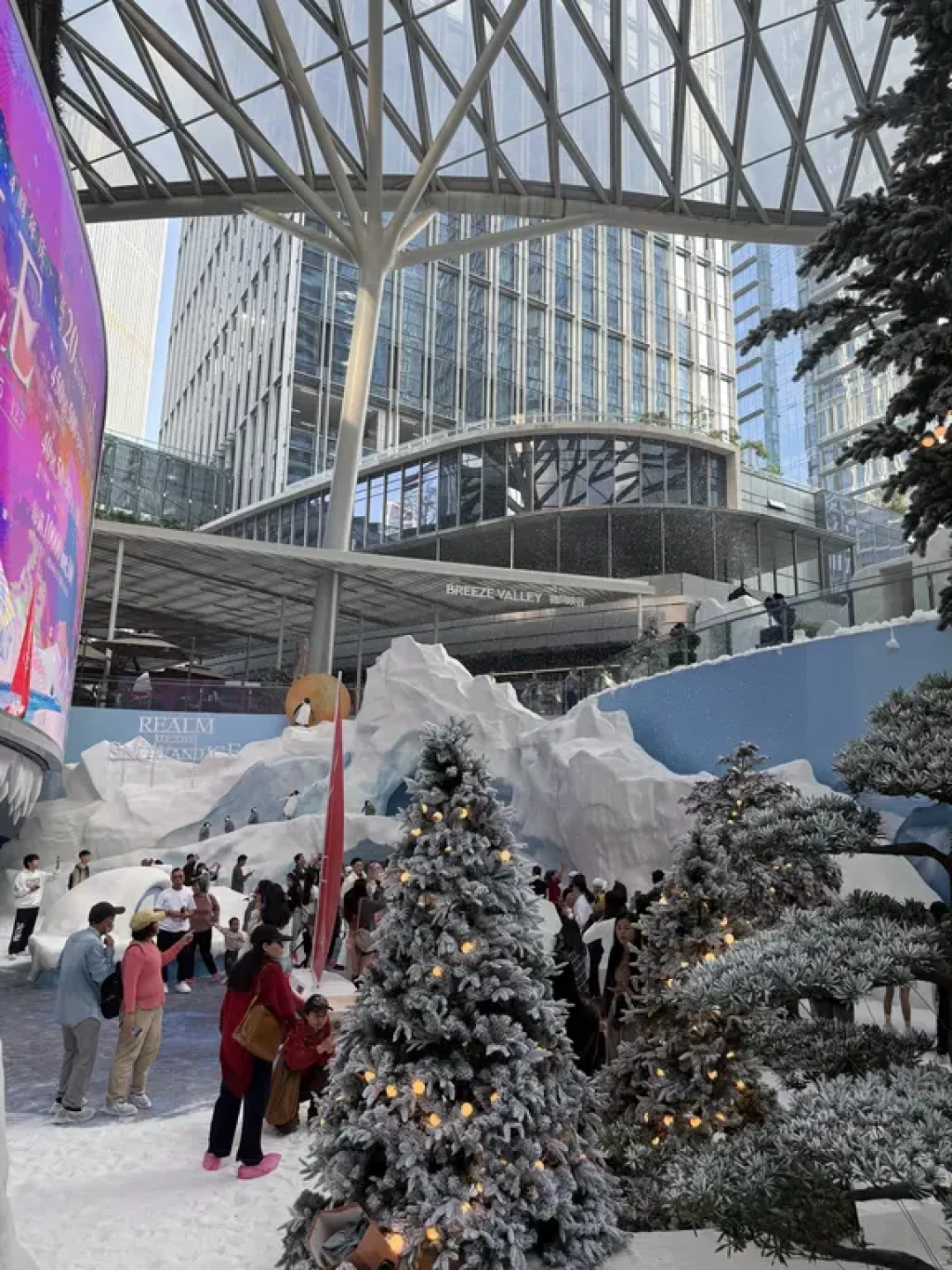 前海圣诞飘雪体验，带娃家庭实测指南
