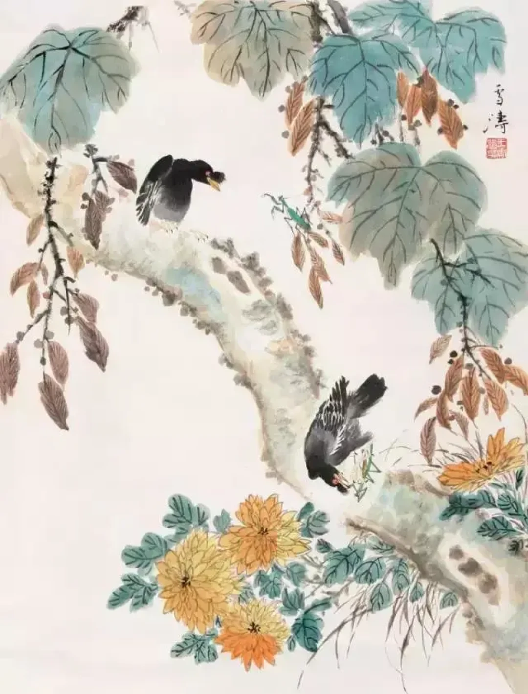 花鸟画创作的三重境界:物理、物情与物态