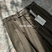 KKRS秋冬羊毛西裤评测：质感与松弛感的平衡