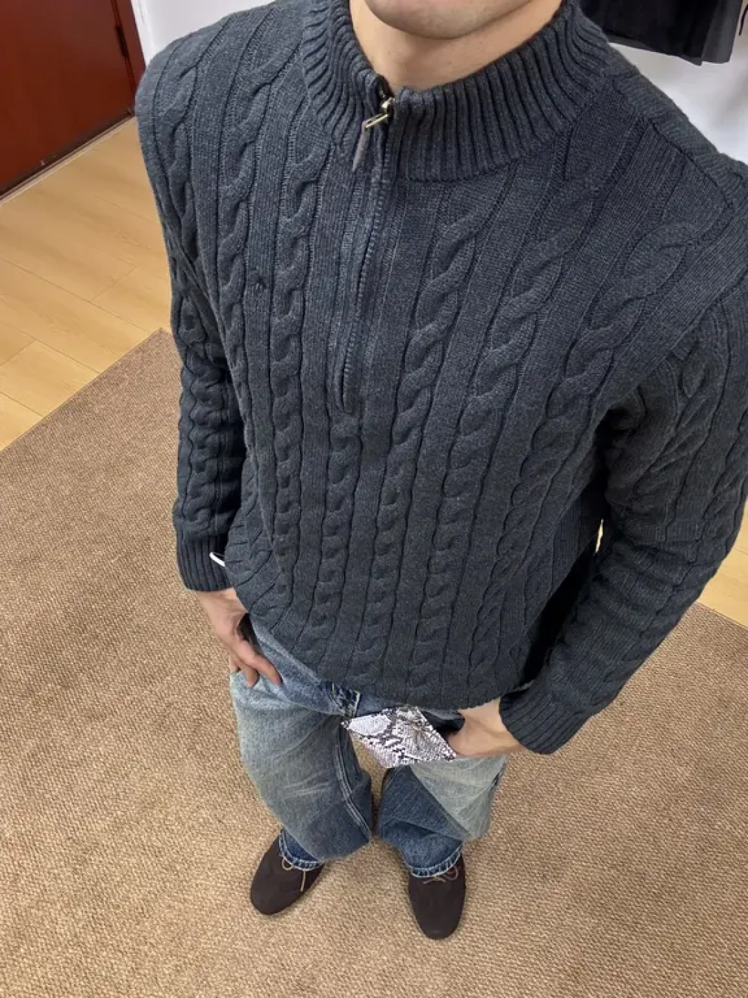普通男生秋冬毛衣选购与搭配心得