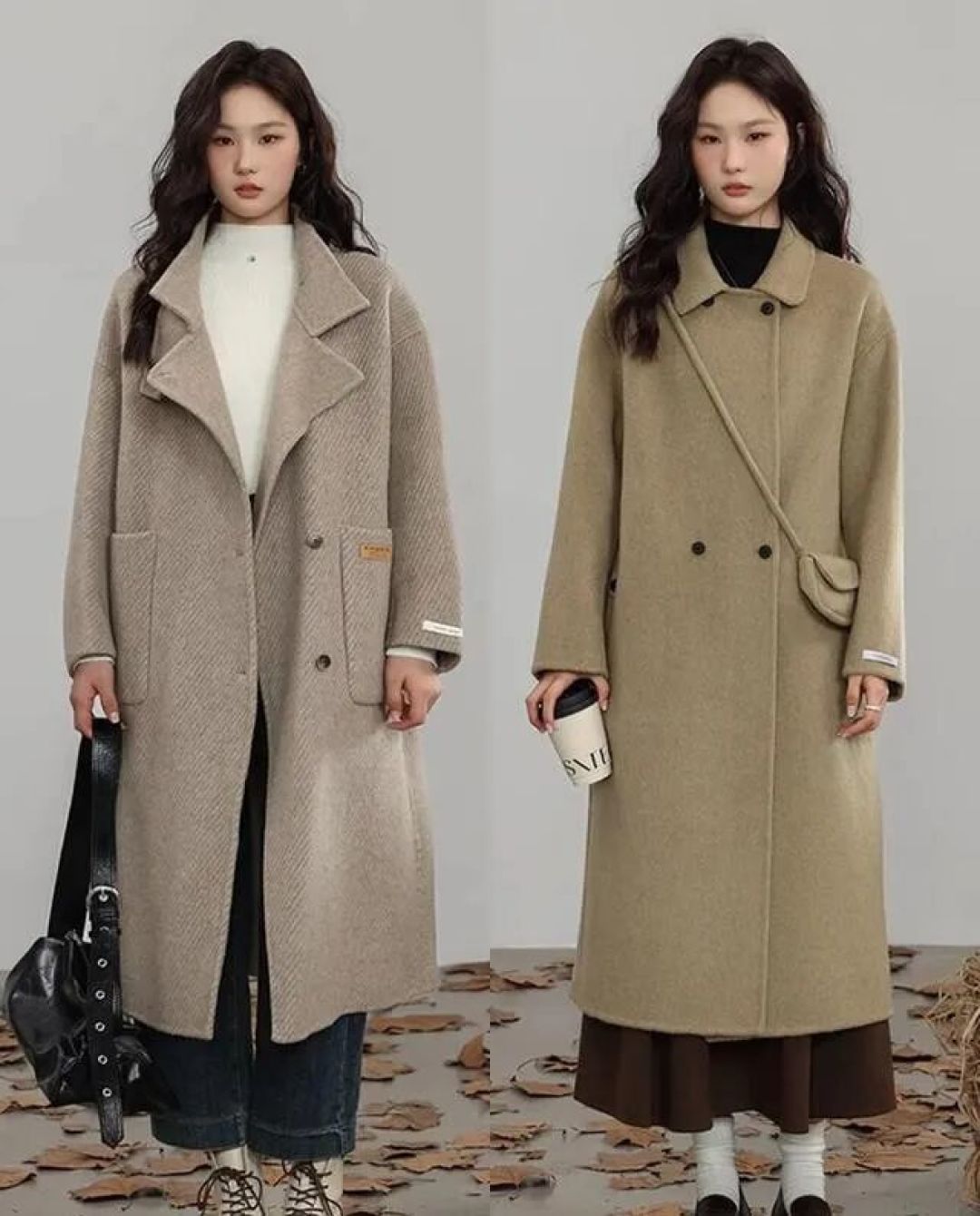 长款大衣:成熟女性的冬日优雅方案