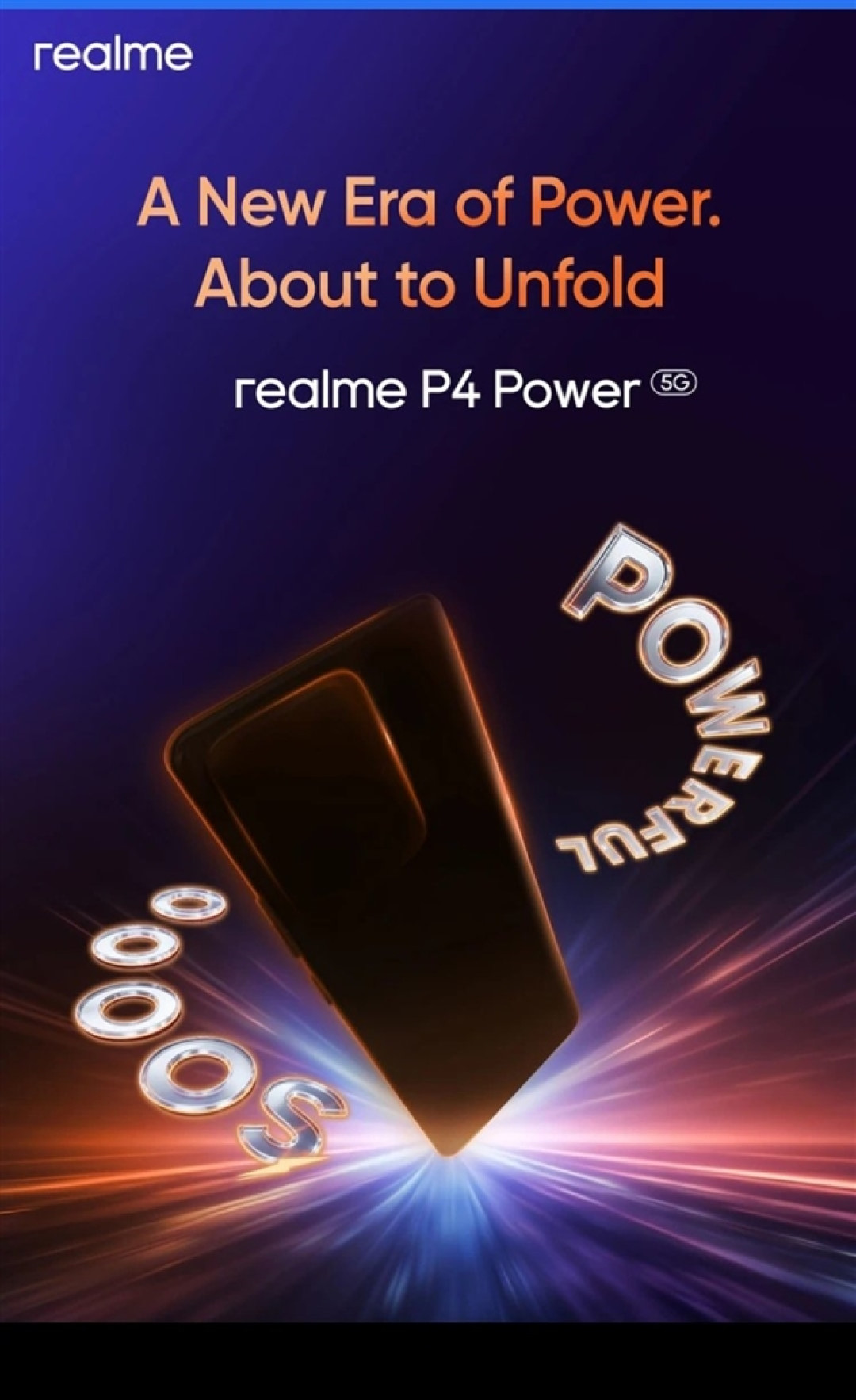 真我首款10000mAh手机来了!真我P4 Power上架:淘汰充电宝