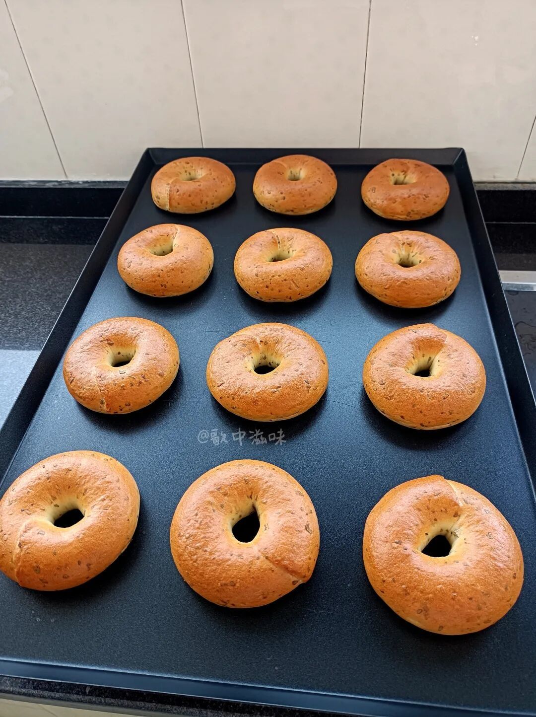 花椒叶贝果的独特风味与制作心得